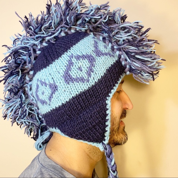mohawk winter hat